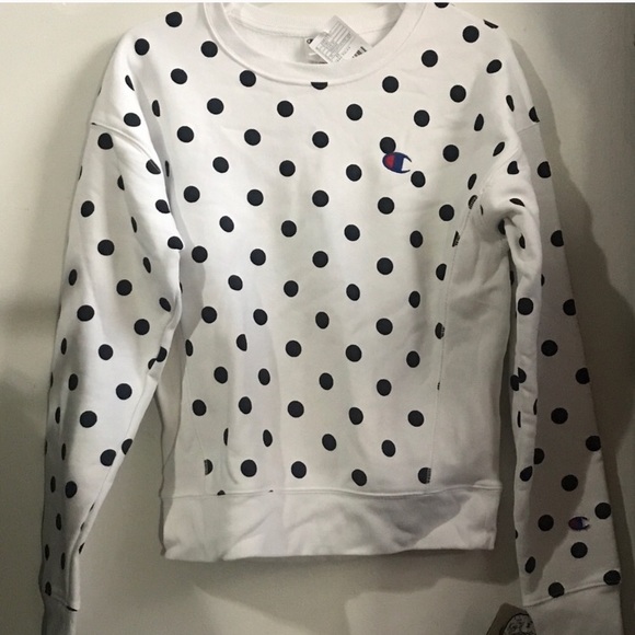 Champion x UO Exclusive Polka Dot Sweatshirt - Picture 3 of 3
